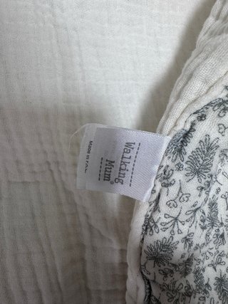 Saco arrullo bebé estampado floral