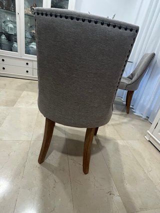 4 Sillas de Comedor Tapizadas precio por unidad