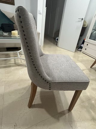 4 Sillas de Comedor Tapizadas precio por unidad
