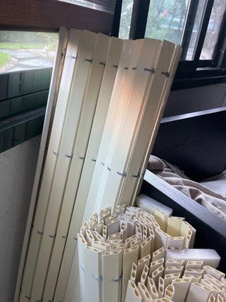 Persiana PVCExterior Marfil a Medida 2x35/3-50
