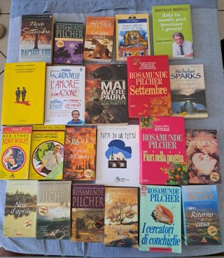 Lotto libri assortiti