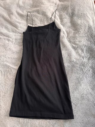 Abito tubino corto Zara nero taglia M
