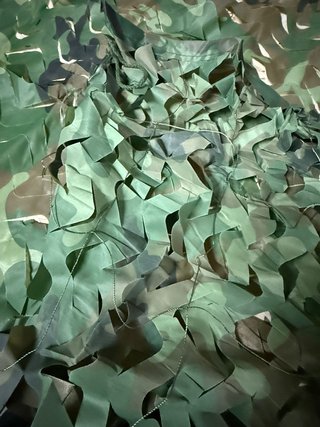 Rete di Camuffamento Rinforzata Doppio Strato 3x4 (VERDE)