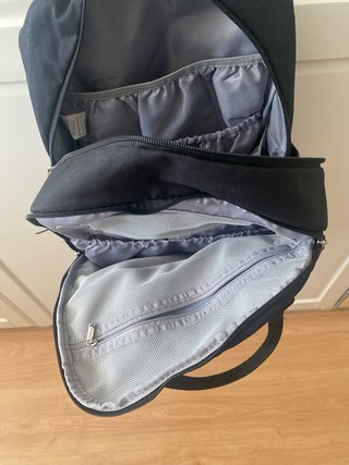Mochila bebé pañalera cambiador