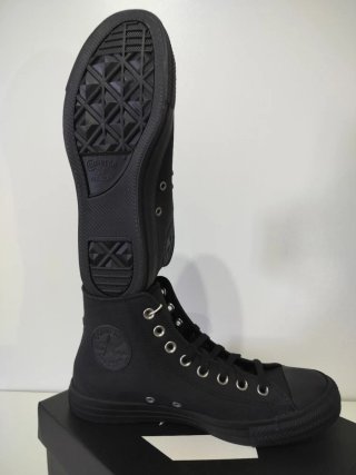 Converse All Star Piel Negra