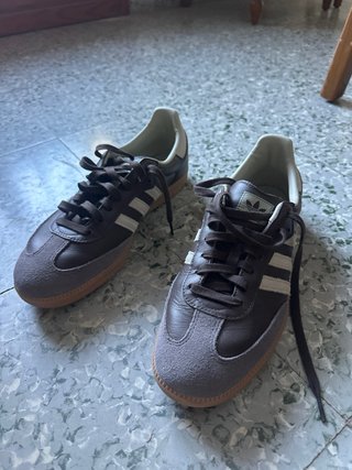 Adidas Samba Marrón/Gris Talla 46
