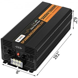 Inverter di potenza a onda sinusoidale pura 5000W