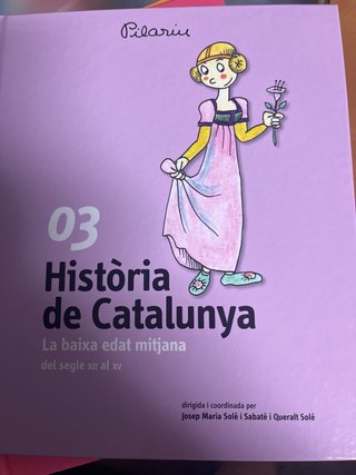 Coleccio història de Catalunya Pilarin Bayés