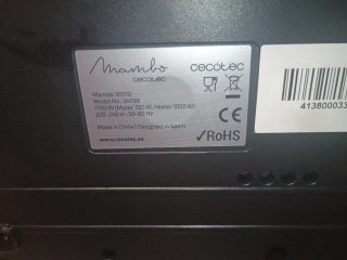 Cecotec Mambo 10070 Robot Cocina