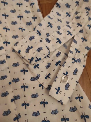 Camisa elástica entallada xs