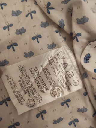 Camisa elástica entallada xs