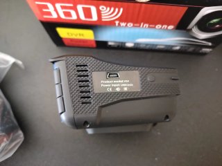 Cámara Coche 360 DVR Radar Detector