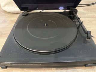Tocadiscos Kenwood Negro Automático