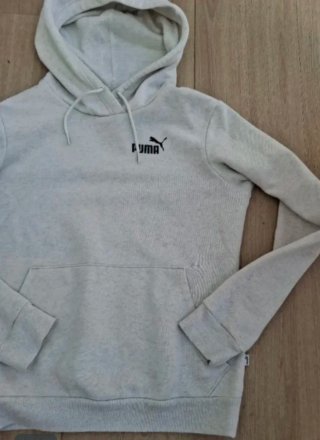 Sudadera Puma Mujer Talla S Blanca