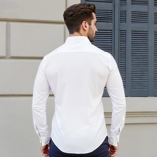 Camicia da uomo con bottoni, camicia da uomo a man