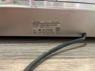Tocadiscos Sony PS-LX10
