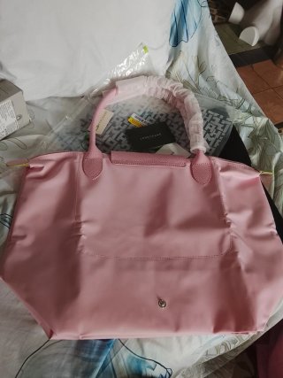 Le Pliage toteLongchamp rosa bebé