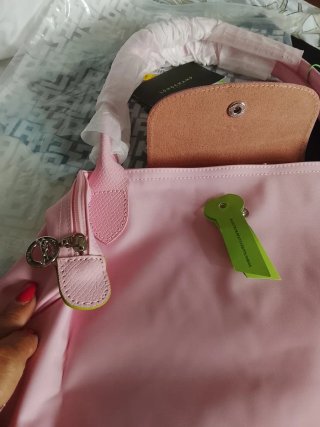 Le Pliage toteLongchamp rosa bebé
