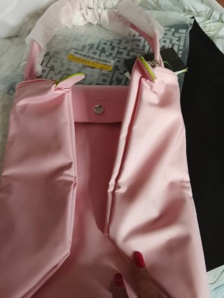 Le Pliage toteLongchamp rosa bebé