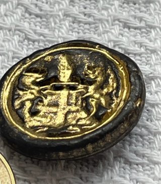 Botón Vintage Moneda Romana 25mm