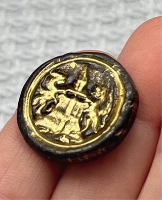 Botón Vintage Moneda Romana 25mm