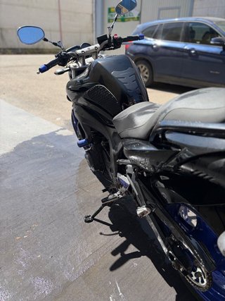 Yamaha FZ6 Naked Negra