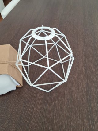 Lámpara colgante, muy decorativa, envío rápido!