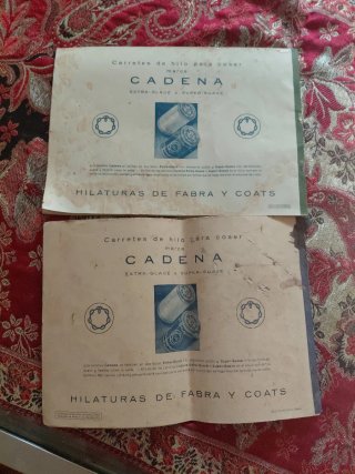 Álbum de bordado Fabra y Coats