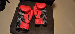 Guantes de Boxeo Rojos