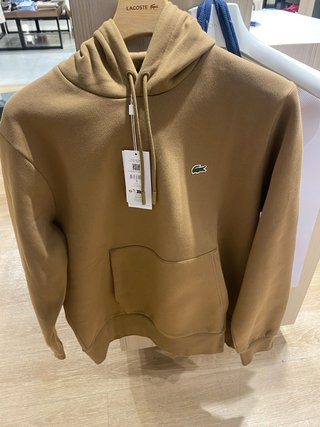 Sudadera Lacoste Beige Talla L
