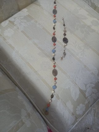 Parure collana e bracciale