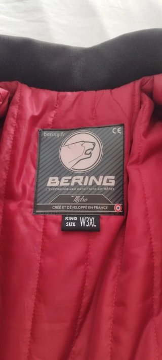Chaqueta Moto Invierno Bering Talla W3XL