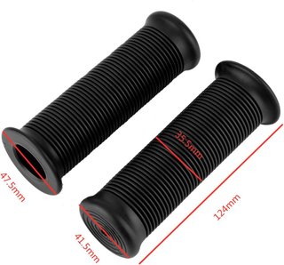 Empuñaduras para Moto Universal Negro