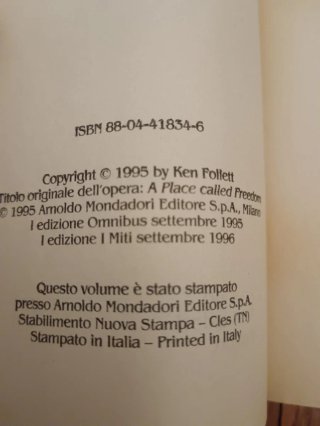 Un luogo chiamato libertà - Ken Follett