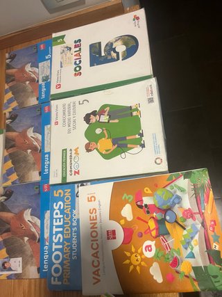 Pack de libros para 5 de primaria