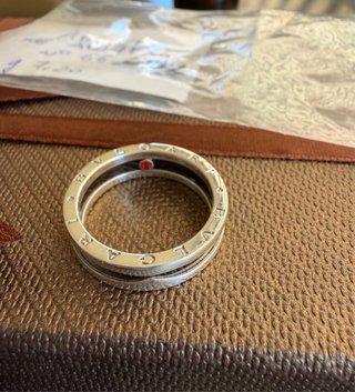 Anello Bvlgari Save the Children Argento