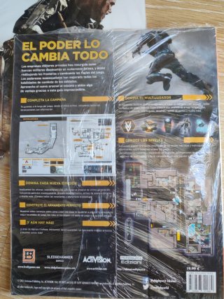 Libro guía juego Call of Duty Advanced Warfare