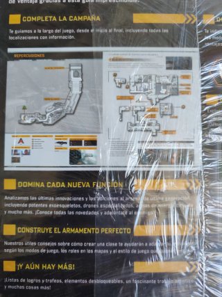 Libro guía juego Call of Duty Advanced Warfare