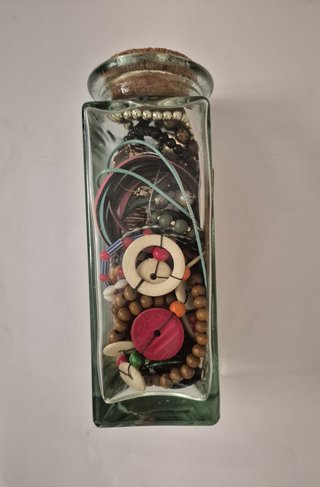 Tarro Joyería Sorpresa - Lote Bisutería