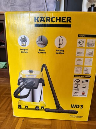 Aspiradora Karcher WD 3 S Industrial