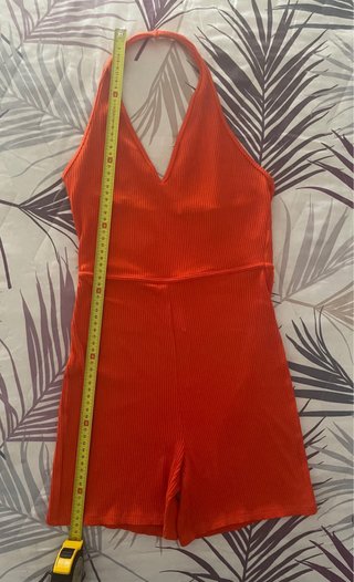 Mono corto Bershka naranja Talla M