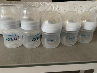 Lote 5 Biberones Philips Avent 125ml