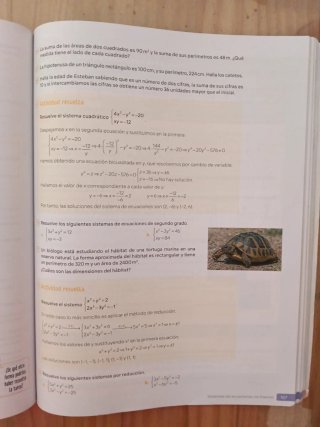 Matemáticas B, 4 secundaria, Revuela