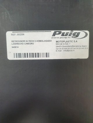 Espejo Retrovisor PUIG HI-TECH 3