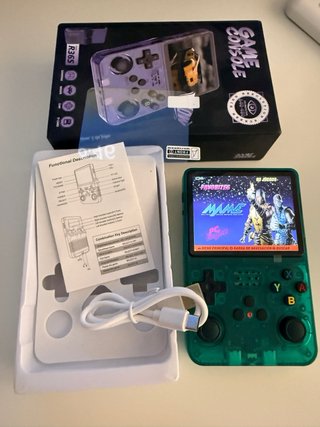 Consola Retro Portátil R36S Verde