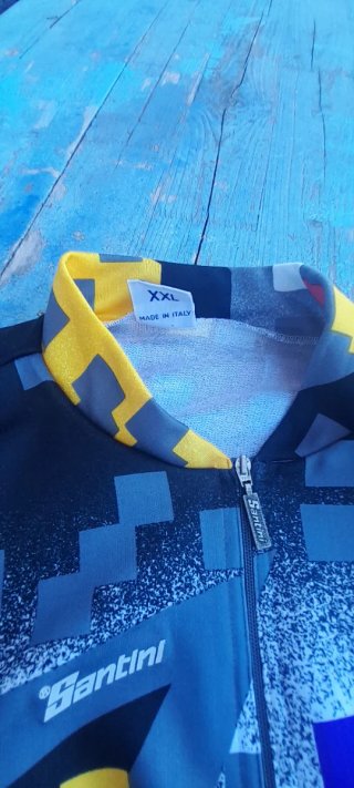 Maglietta Ciclismo Santini XXL Fantasia
