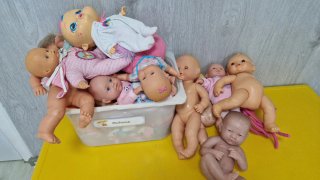 Lote de muñecos bebés