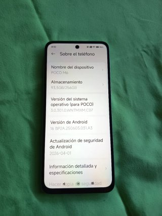 Smartphone Xiaomi POCO M6