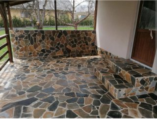 Revestimiento imitación piedra