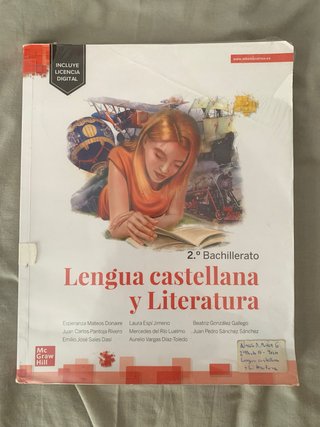 Lengua castellana y Literatura 2o Bachillerato